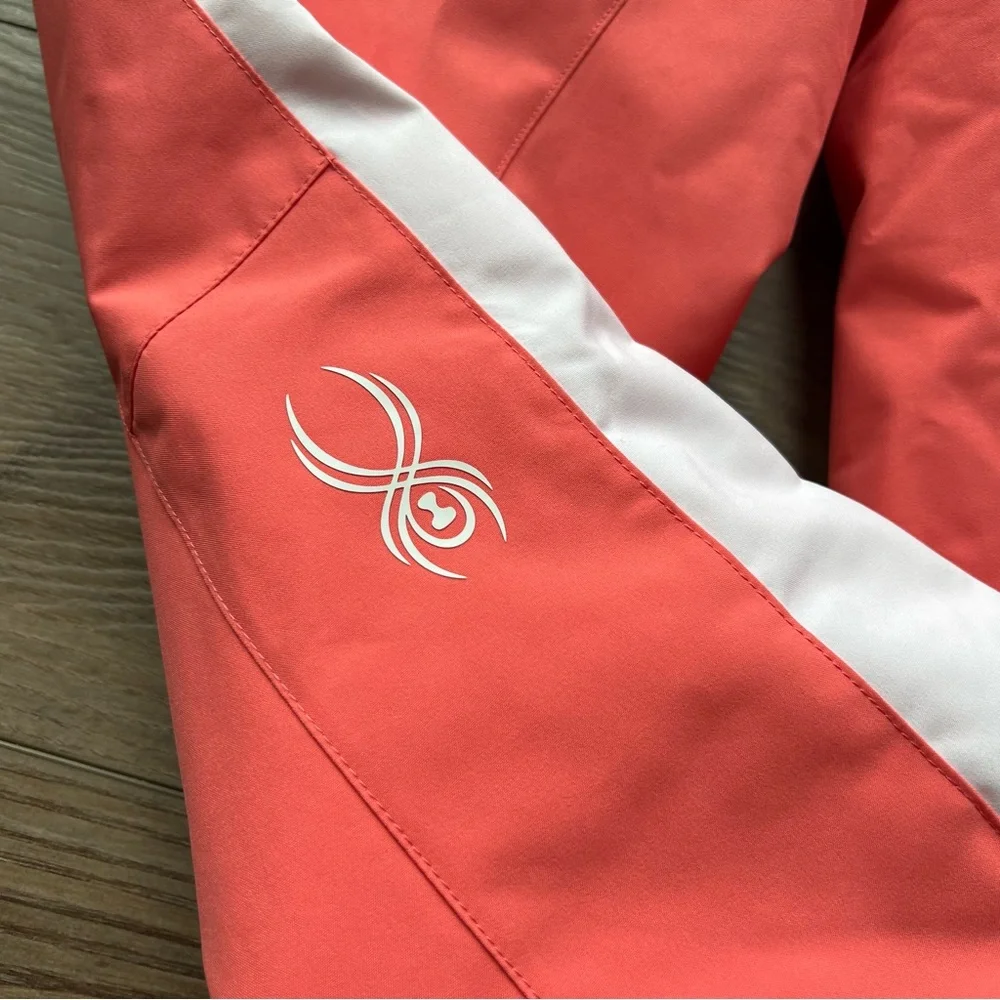 Womens Size 12 Spyder Hope Insulated Ski Snow Pants Pink - Picture 4 of 9